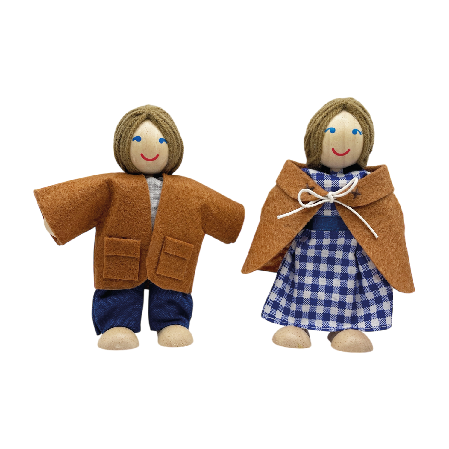 A modern dollhouse with a glass house inspiration, containing modern furniture and minimalist accessories. It is set up with a doll, a cat, and a season change tree.