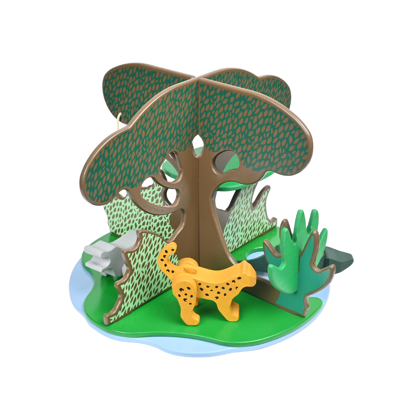 JUNGLE ANIMAL SCENE