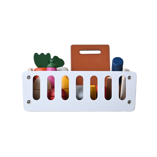 CUT FOOD CRATE (STAINED COLORS)