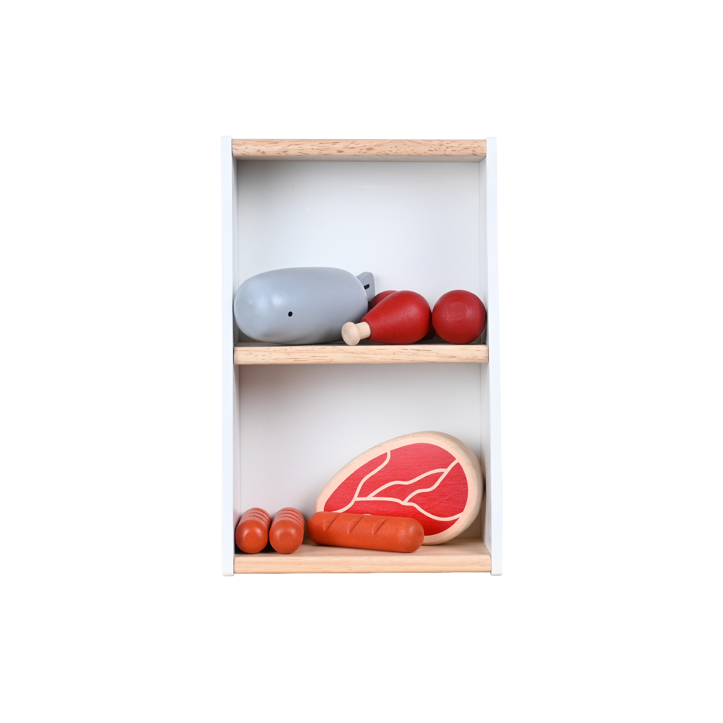 MEAT AND FISH CRATE (STAINED COLORS)