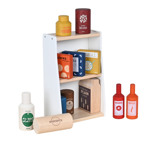 GROCERY CRATE (STAINED COLORS)