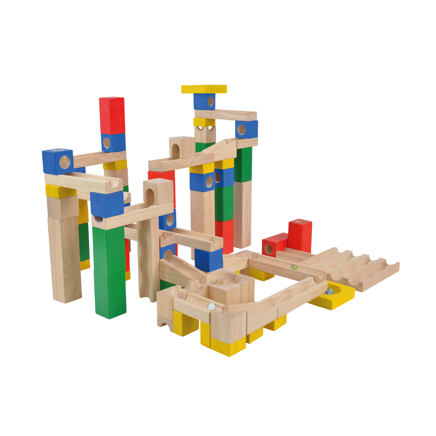 CONSTRUCTION MARBLE TRACK (PASTEL)