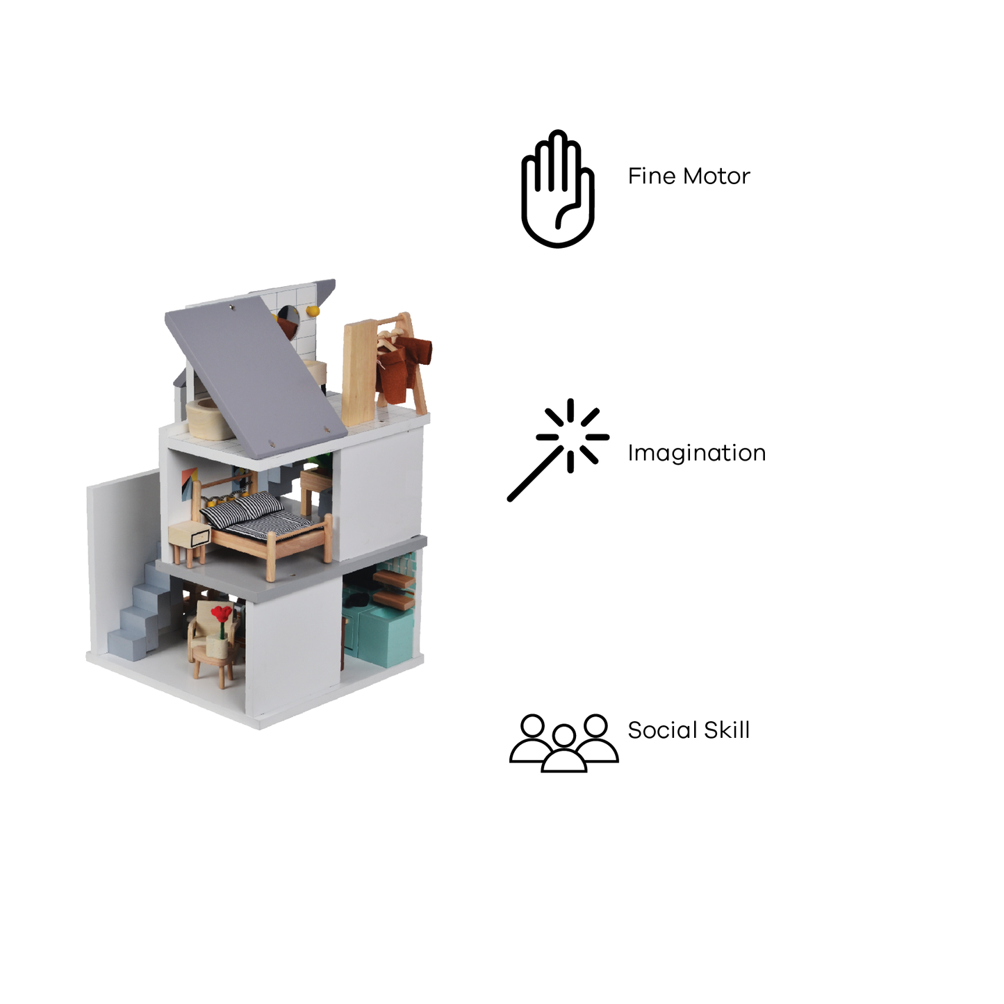 SCANDINAVIAN DOLLHOUSE