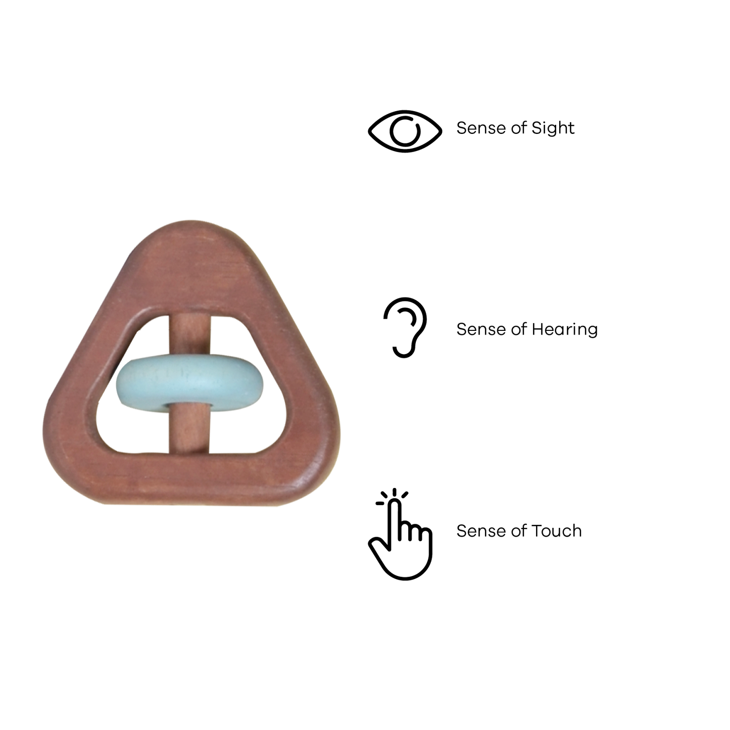 TRIANGLE RING RATTLE