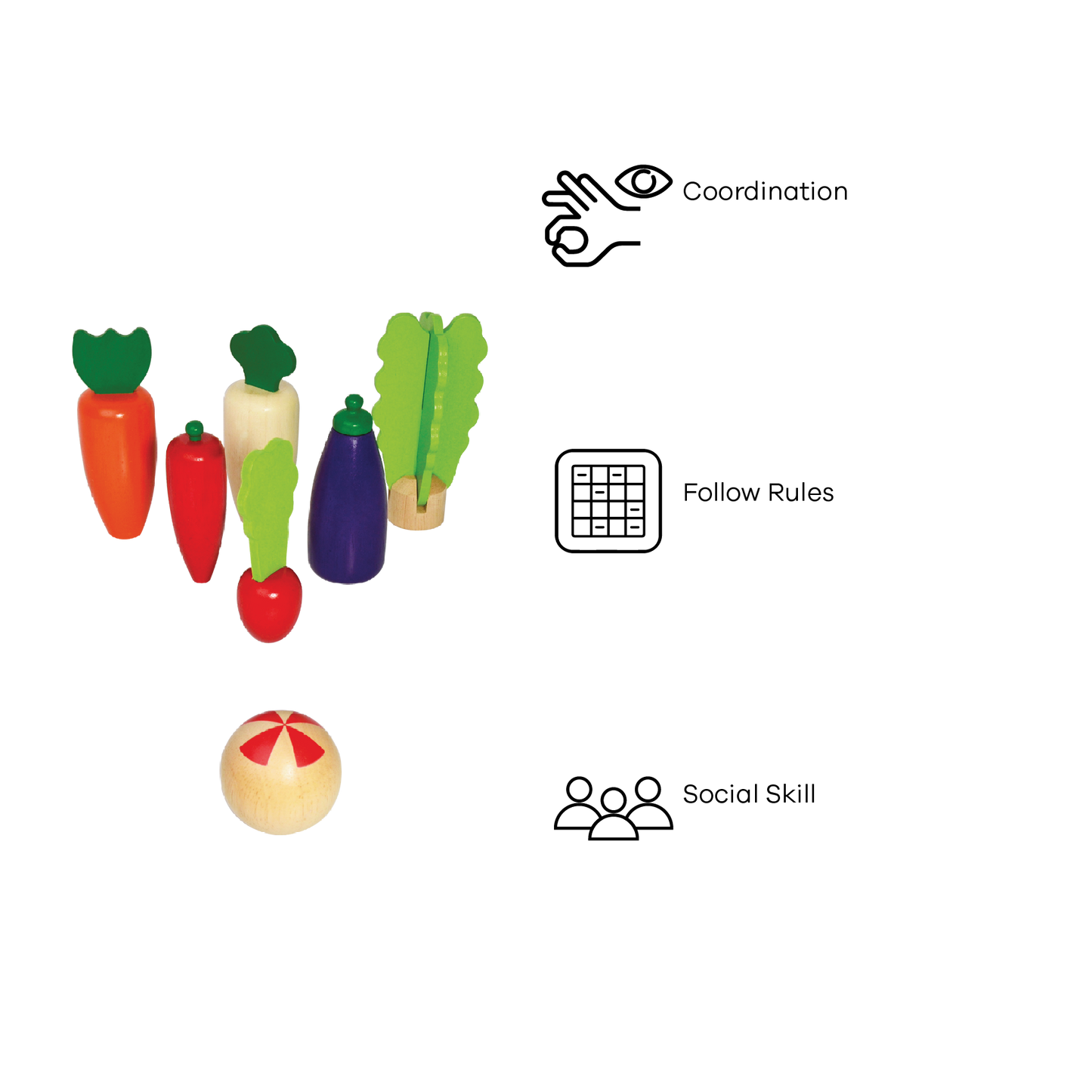 VEGETABLE SKITTLES