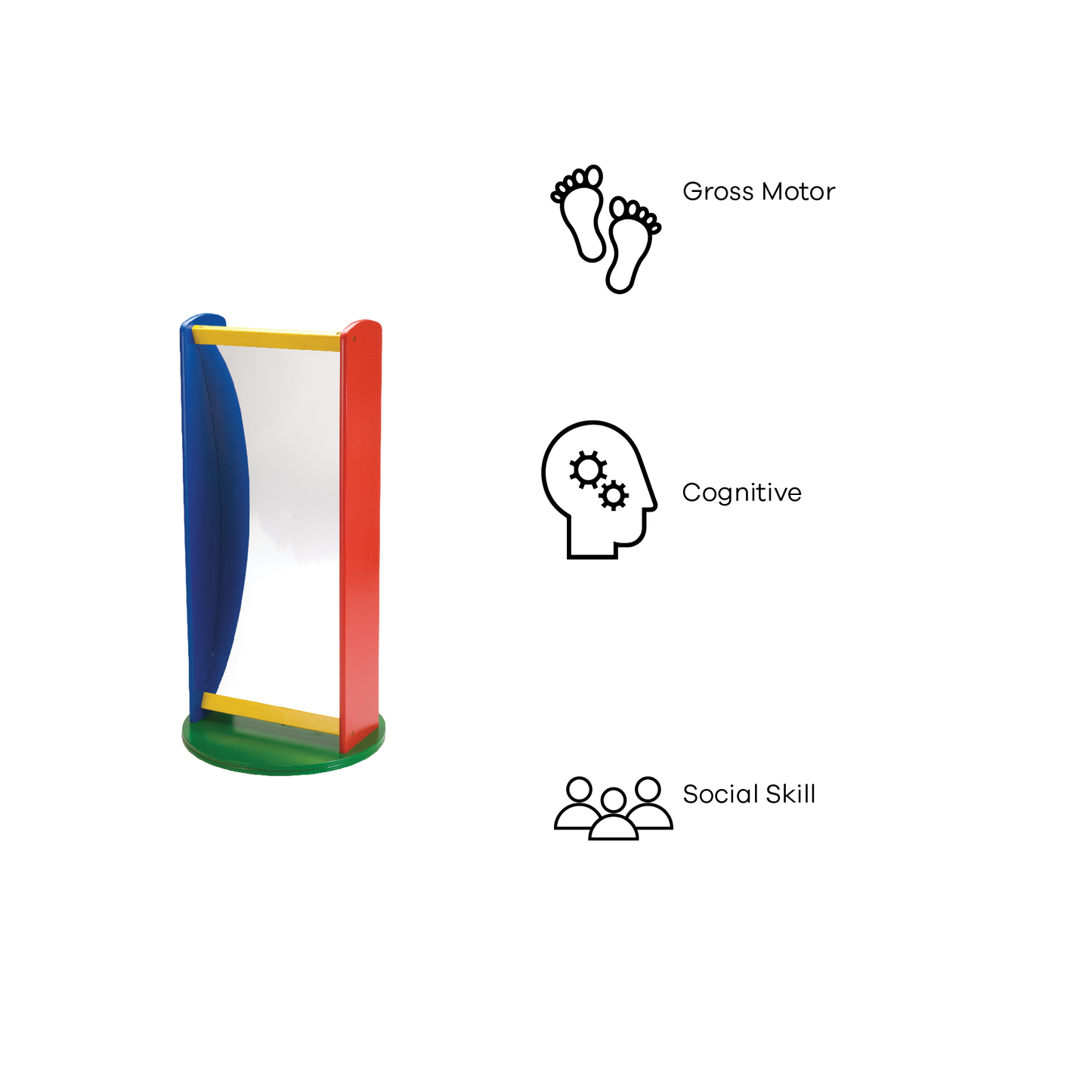 CONCAVE CONVEX MIRROR