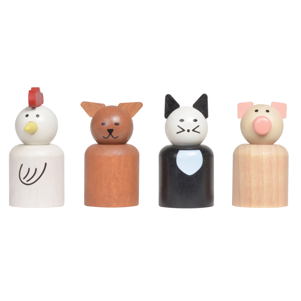 ANIMAL PEGS DOLL