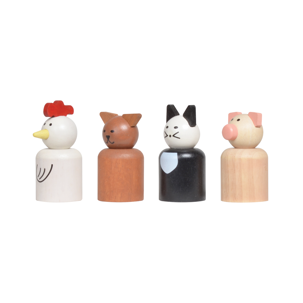 ANIMAL PEGS DOLL