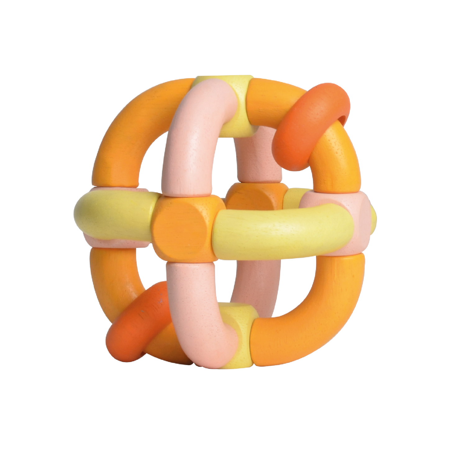 ORANGE BABY DICE