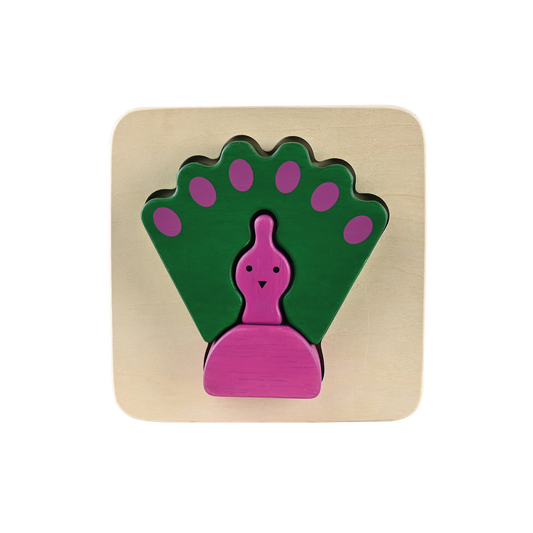 PEACOCK TRAY PUZZLE
