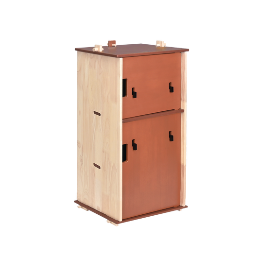 DOWEL REFRIGERATOR (NATURAL)