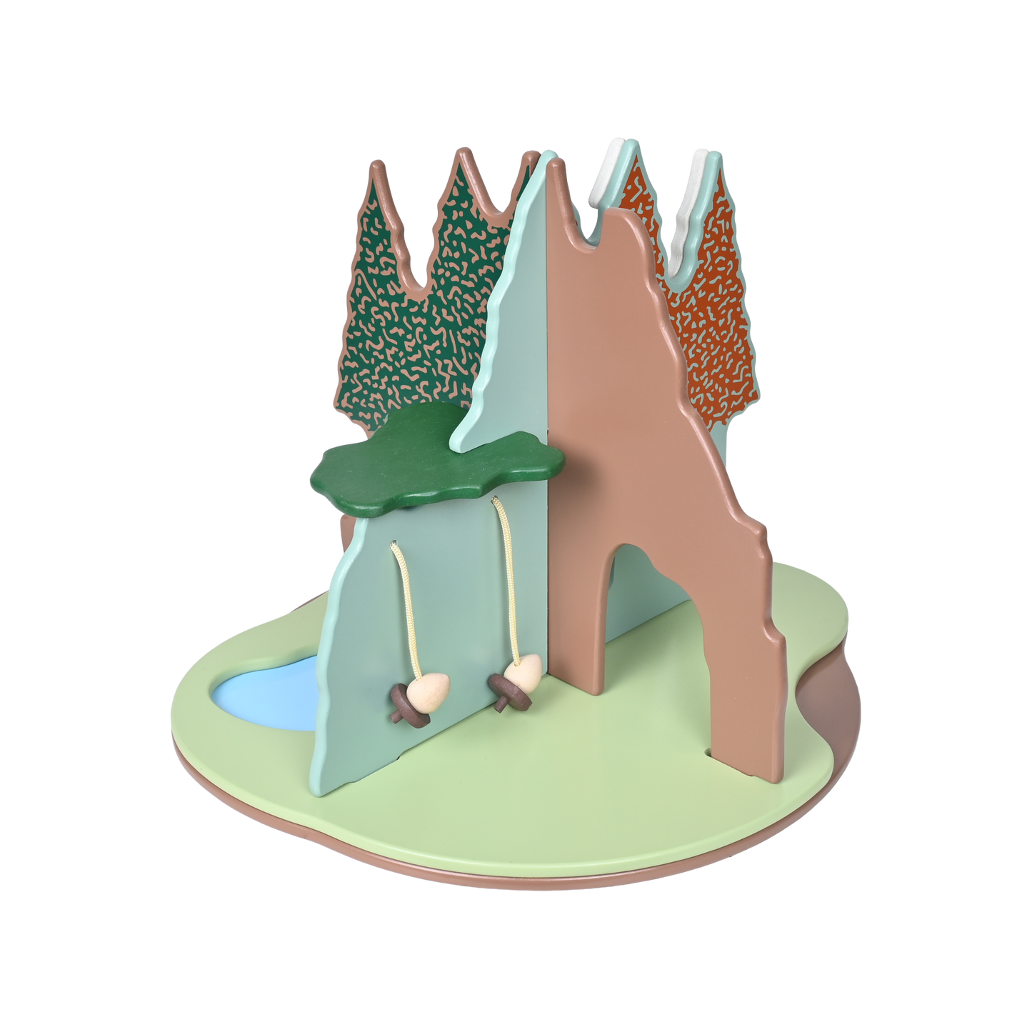 WOODLAND ANIMAL SCENE