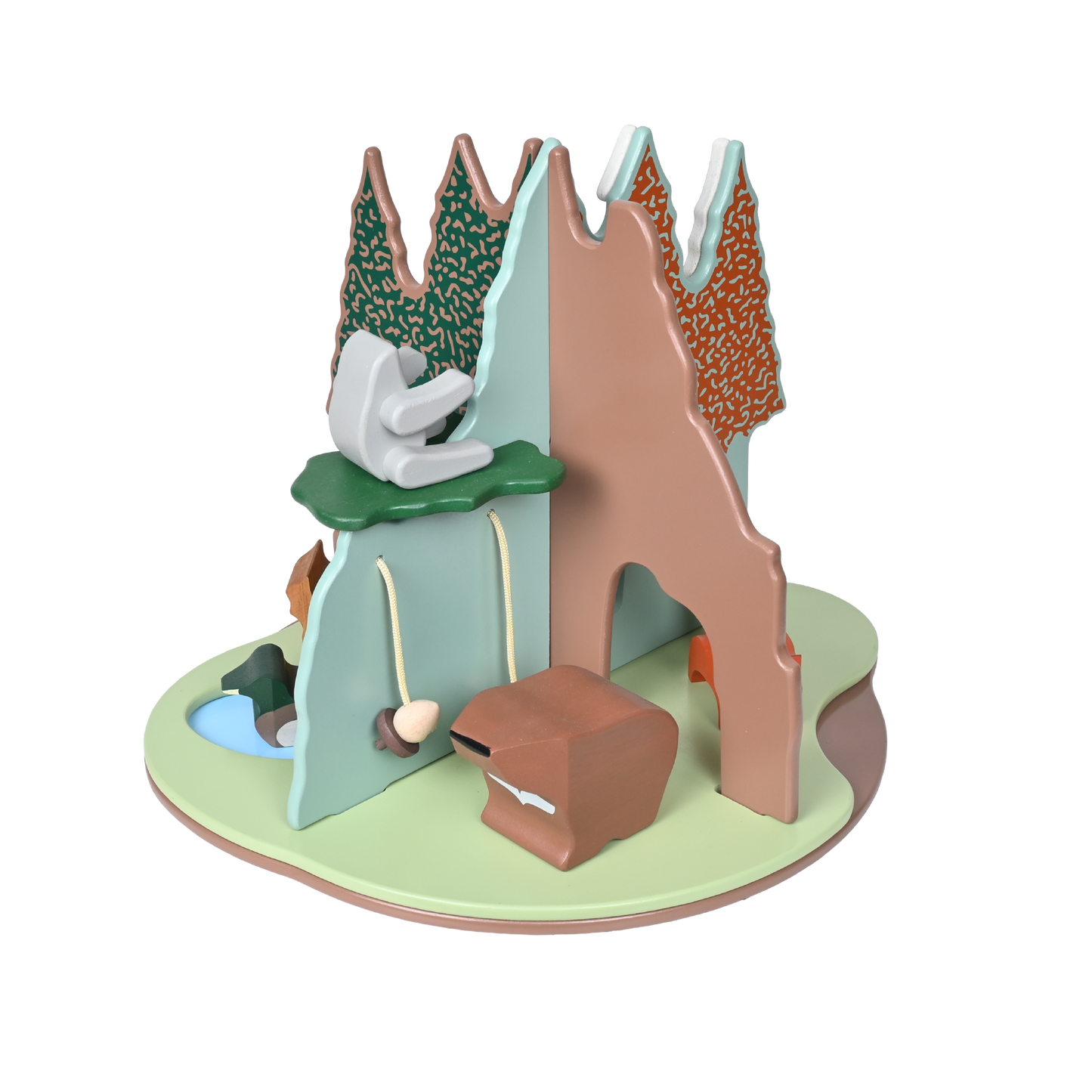 WOODLAND ANIMAL SCENE