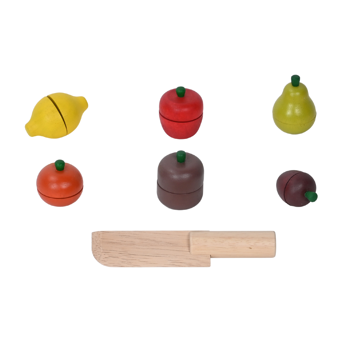FRUIT PLAY SET (STAINED COLORS)