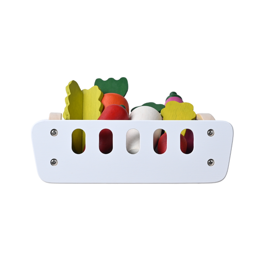VEGETABLES CRATE (STAINED COLORS)