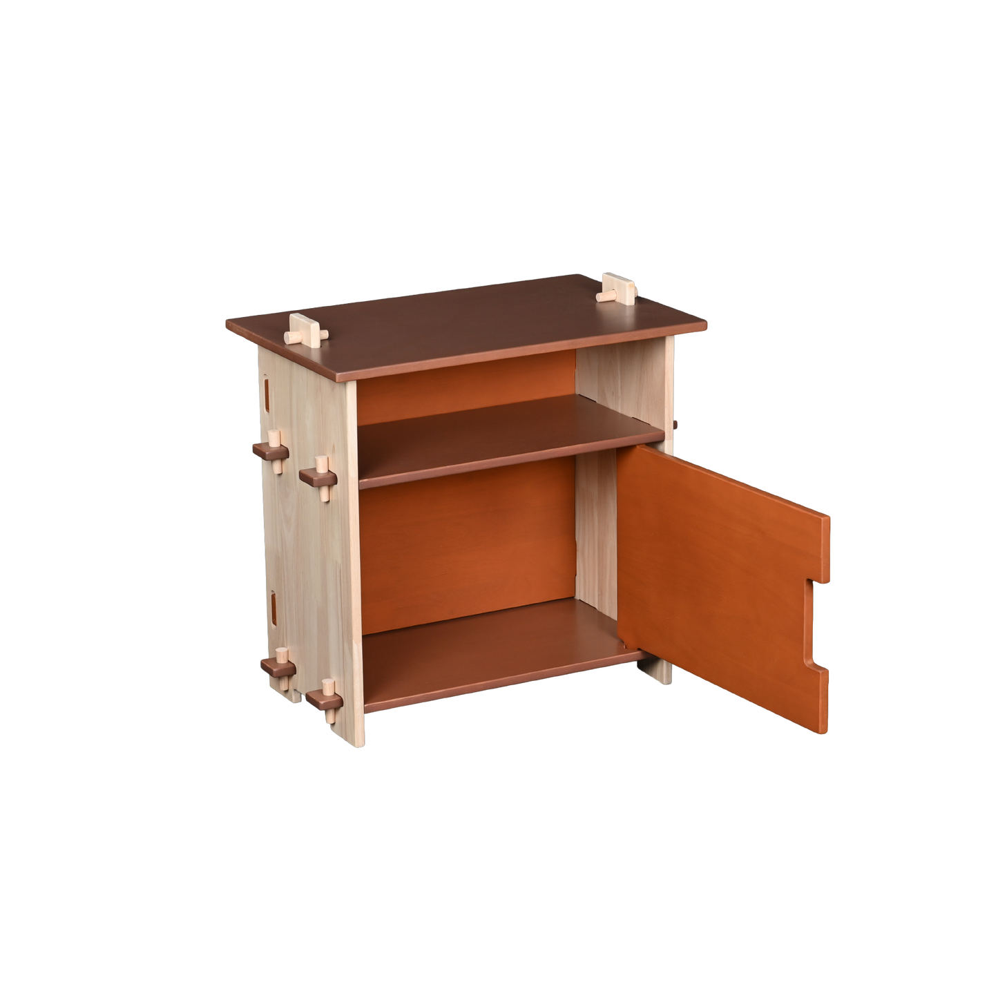DOWEL NIGHTSTAND (NATURAL)