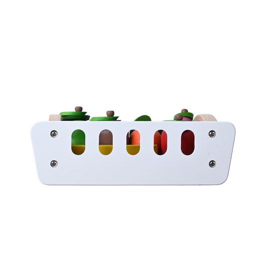 FRUITS CRATE (STAINED COLORS)