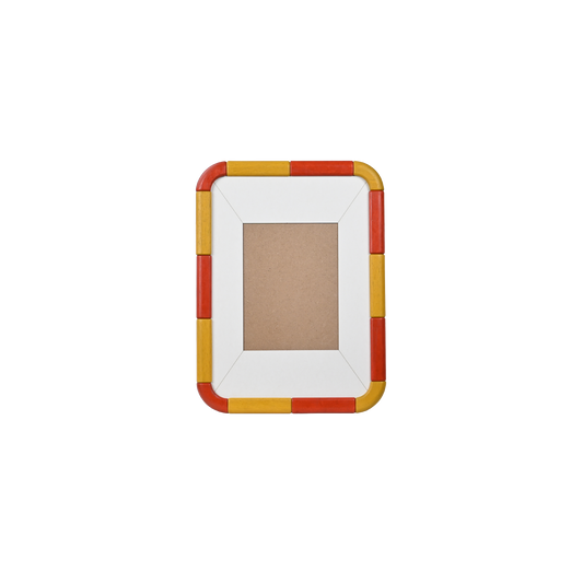 LOOP FRAME M  (AMBER & TERRACOTTA)