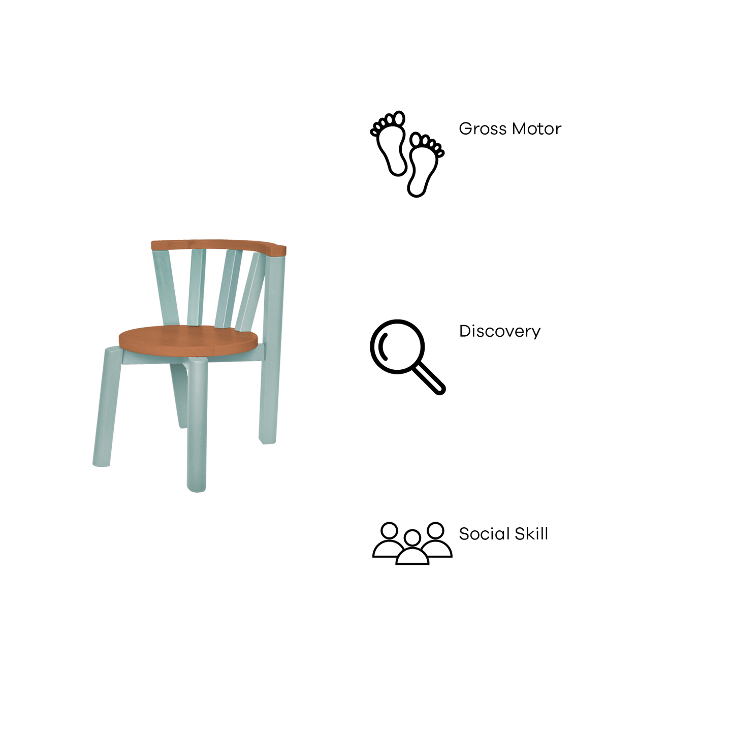 COLORED SOLID LOUNGE CHAIR