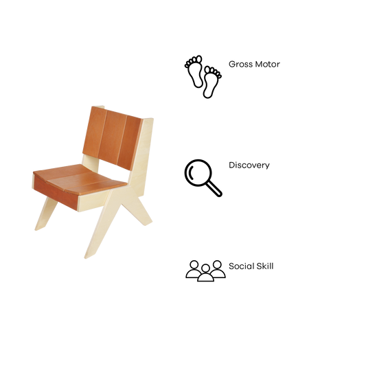NATURAL PLYWOOD LOUNGE CHAIR