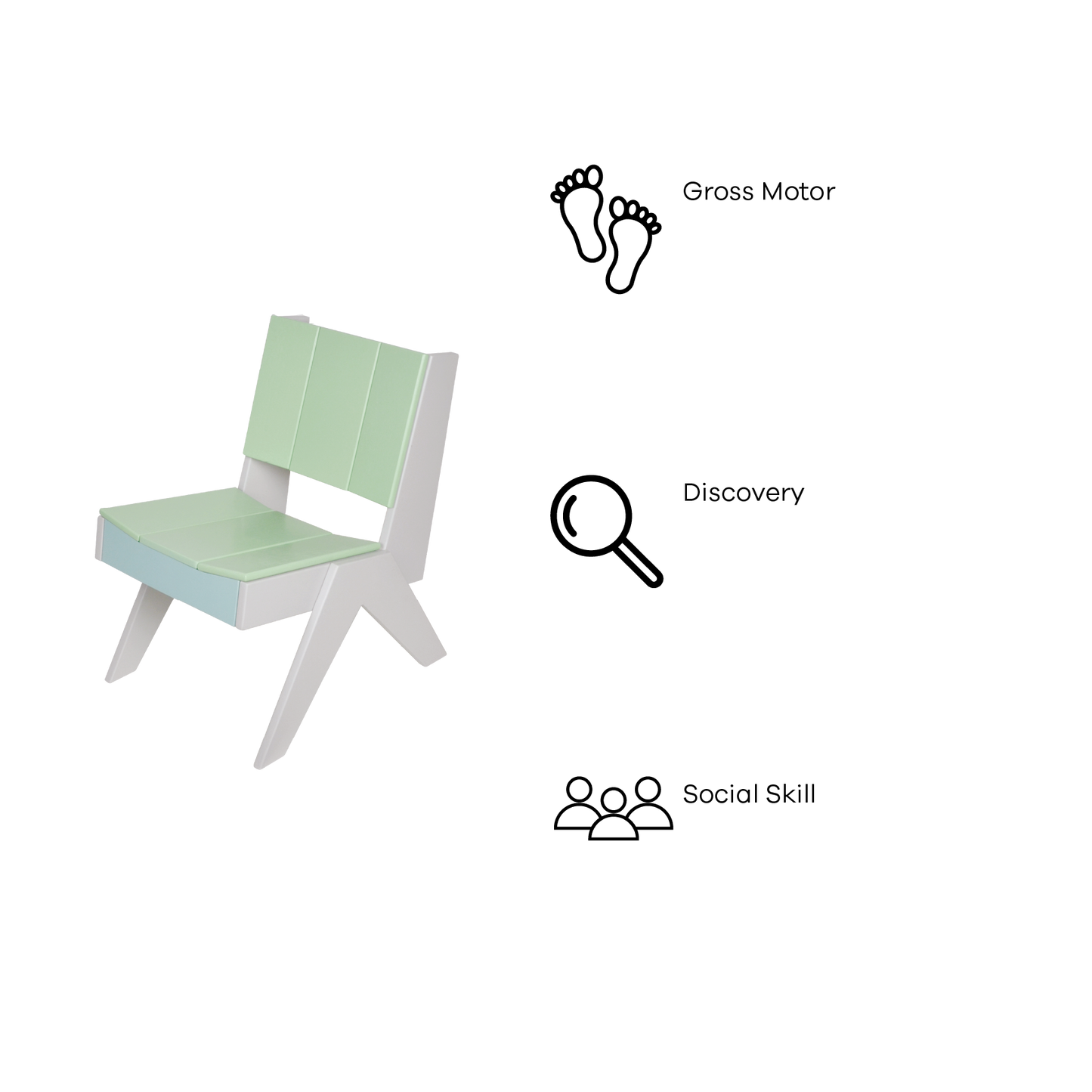 COLORED PLYWOOD LOUNGE CHAIR