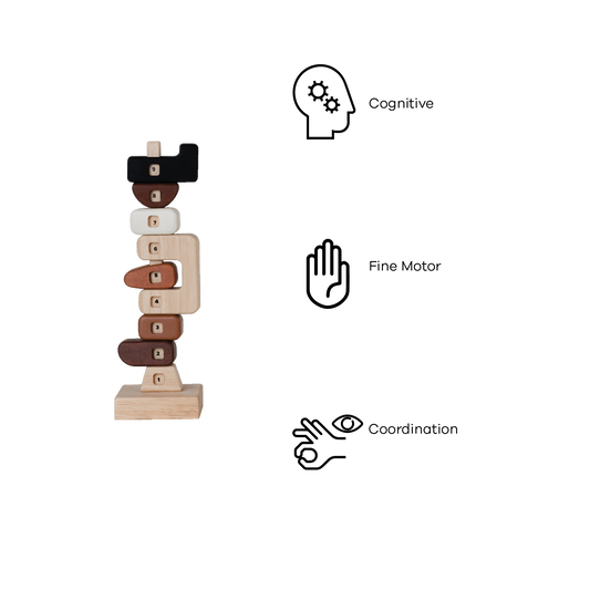 ELEMENT COUNTING ROD (WOOD)