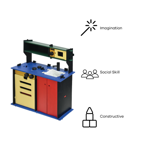 DOWEL COMBO KITCHEN (COLOR BLOCK)