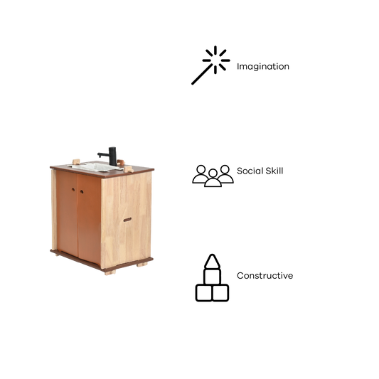 DOWEL SINK UNIT (NATURAL)