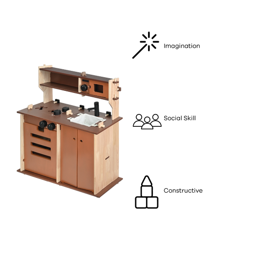 DOWEL COMBO KITCHEN (NATURAL)