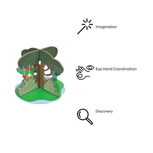 JUNGLE ANIMAL SCENE