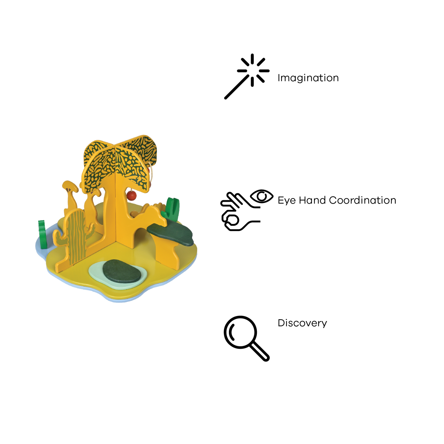 SAFARI ANIMAL SCENE