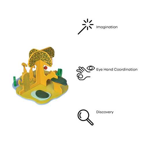 SAFARI ANIMAL SCENE