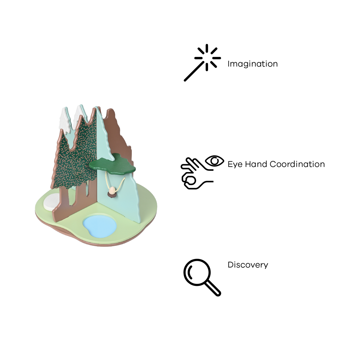 WOODLAND ANIMAL SCENE