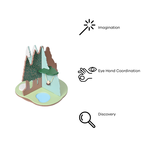 WOODLAND ANIMAL SCENE