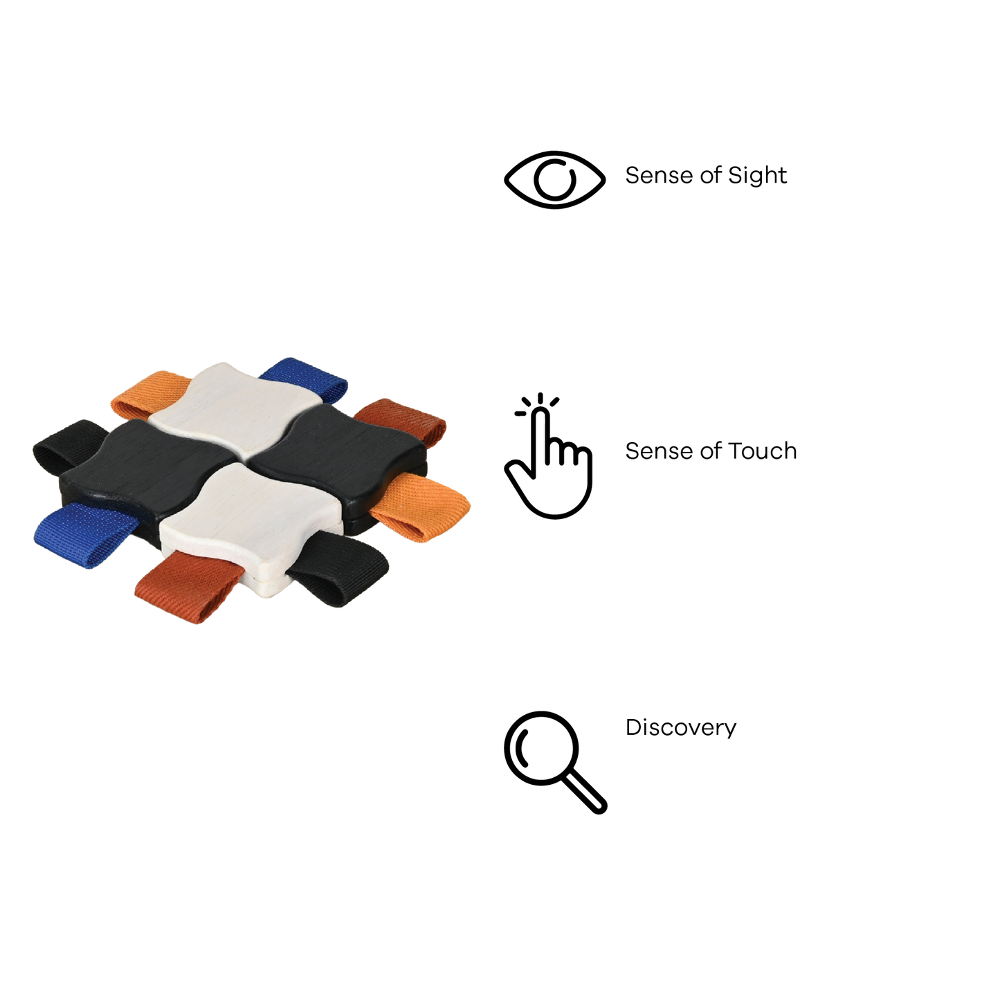 GROOVY 2 x 2 — BLACK & WHITE