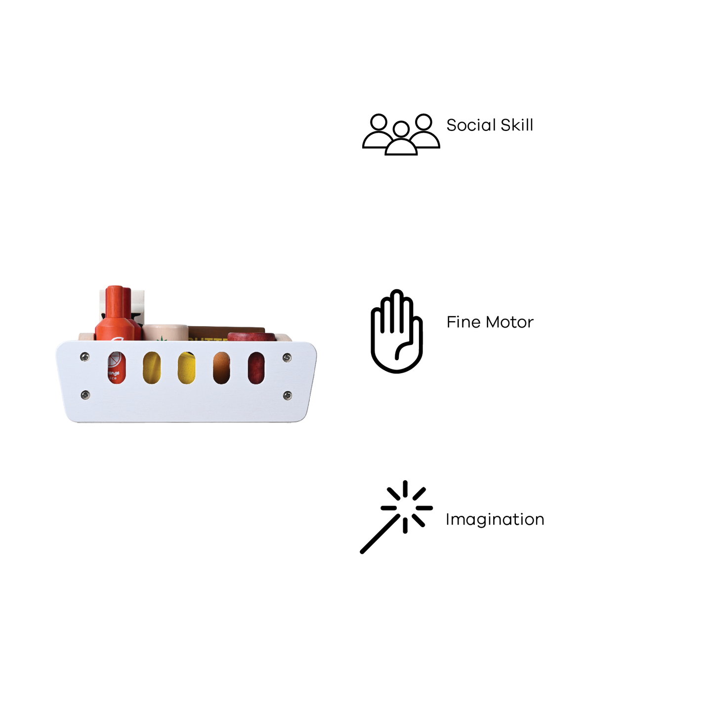 DELI CRATE (STAINED COLORS)