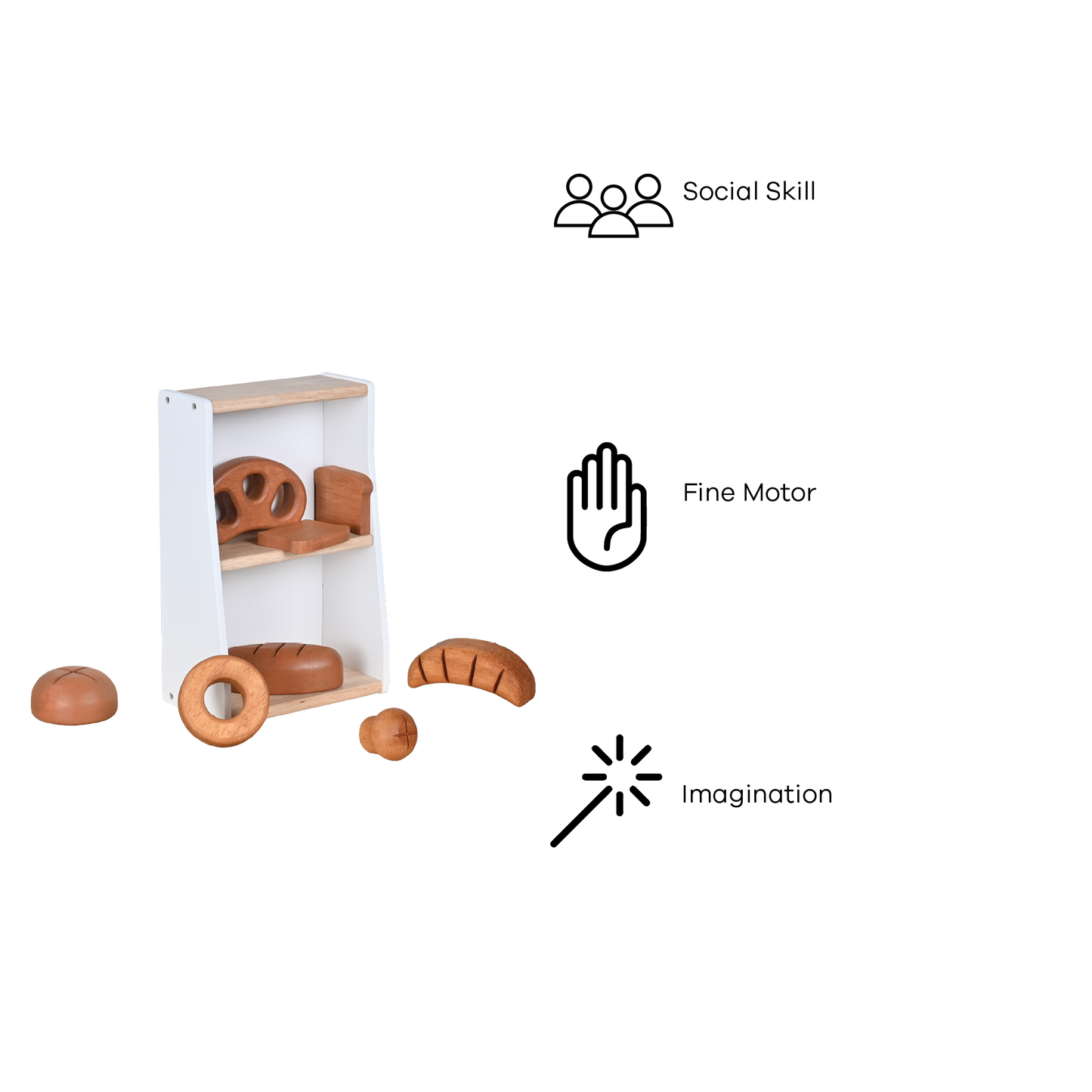 BAKERY CRATE (STAINED COLORS)