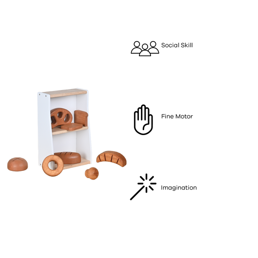 BAKERY CRATE (STAINED COLORS)
