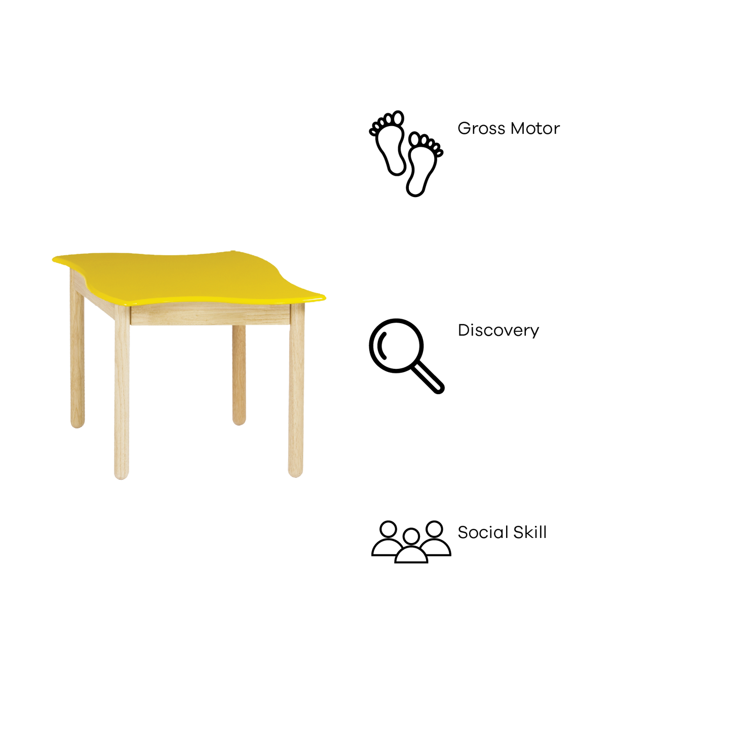 PARALLEL WAVY TABLE