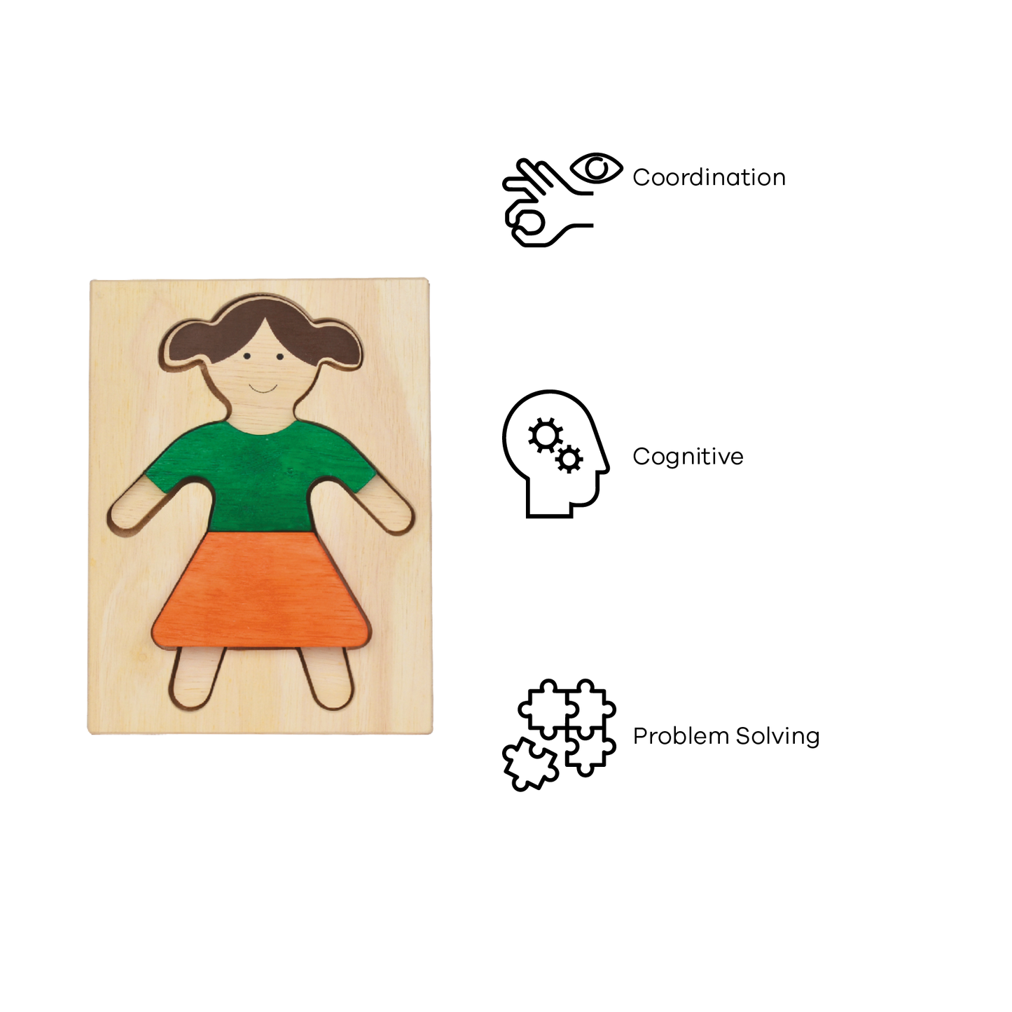 GIRL FIGURE PUZZLE