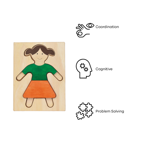 GIRL FIGURE PUZZLE