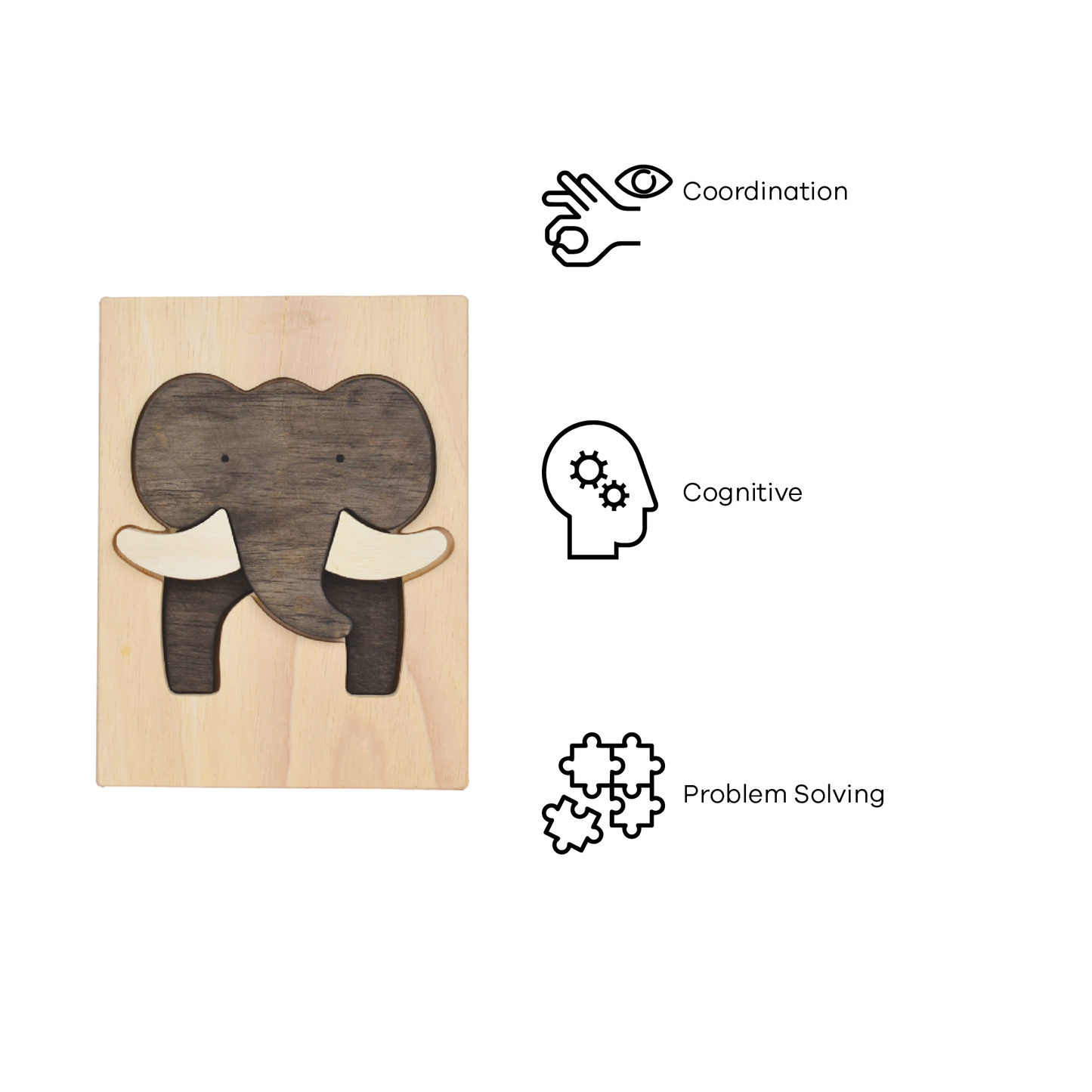 ELEPHANT FIGURE PUZZLE