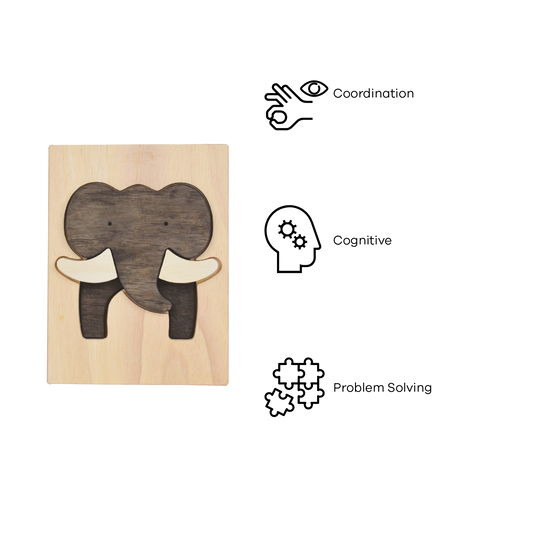 ELEPHANT FIGURE PUZZLE