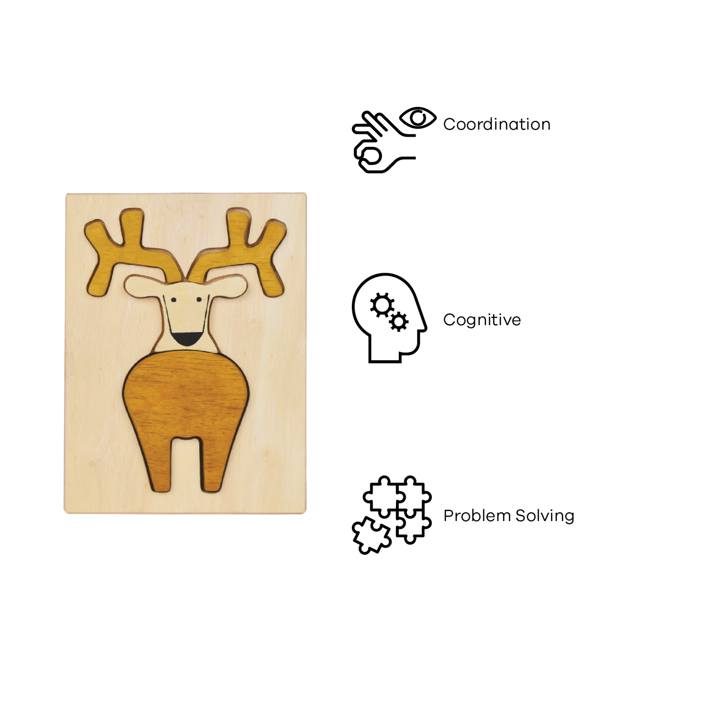 RHIENDEER FIGURE PUZZLE