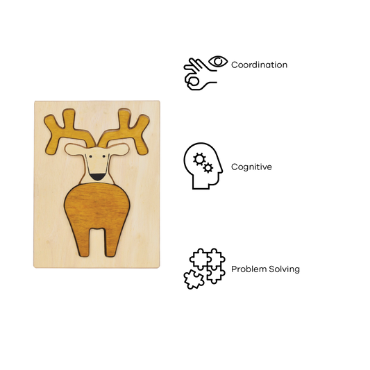 RHIENDEER FIGURE PUZZLE