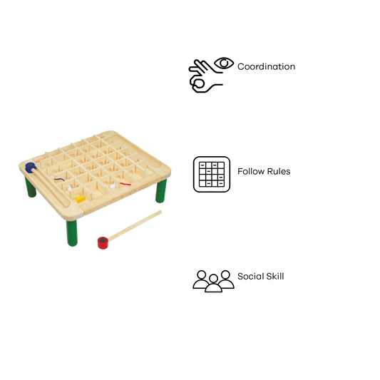 MAGNETIC DRAGGING MAZE