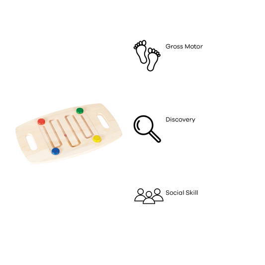 ZIG-ZAG BALANCE BOARD
