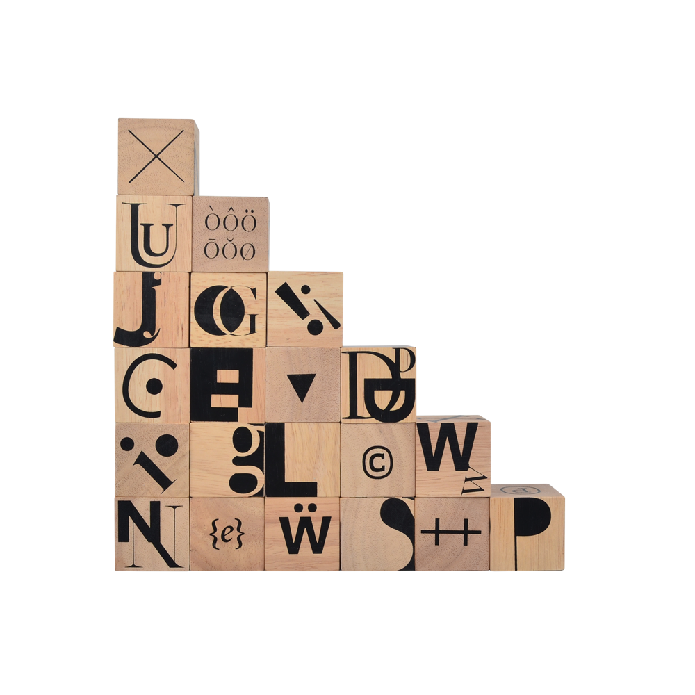 TYPOGRAPHIC BLOCKS