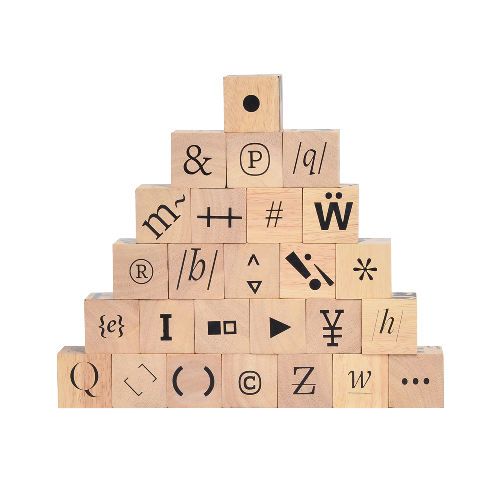 TYPOGRAPHIC BLOCKS
