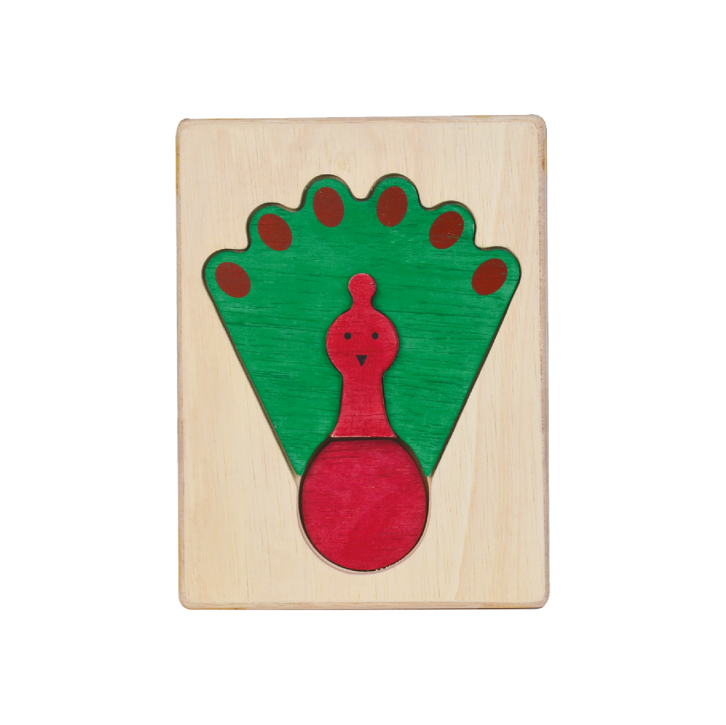 PEACOCK FIGURE PUZZLE